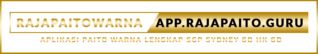 Rajapaito Aplikasi Togel | RadjaBalack